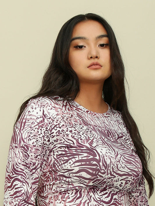 Water Ripple Cropped T-shirt