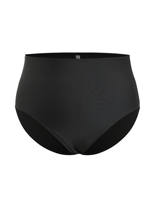 Cut Out Ruffles Hem Ruched Swim Dress