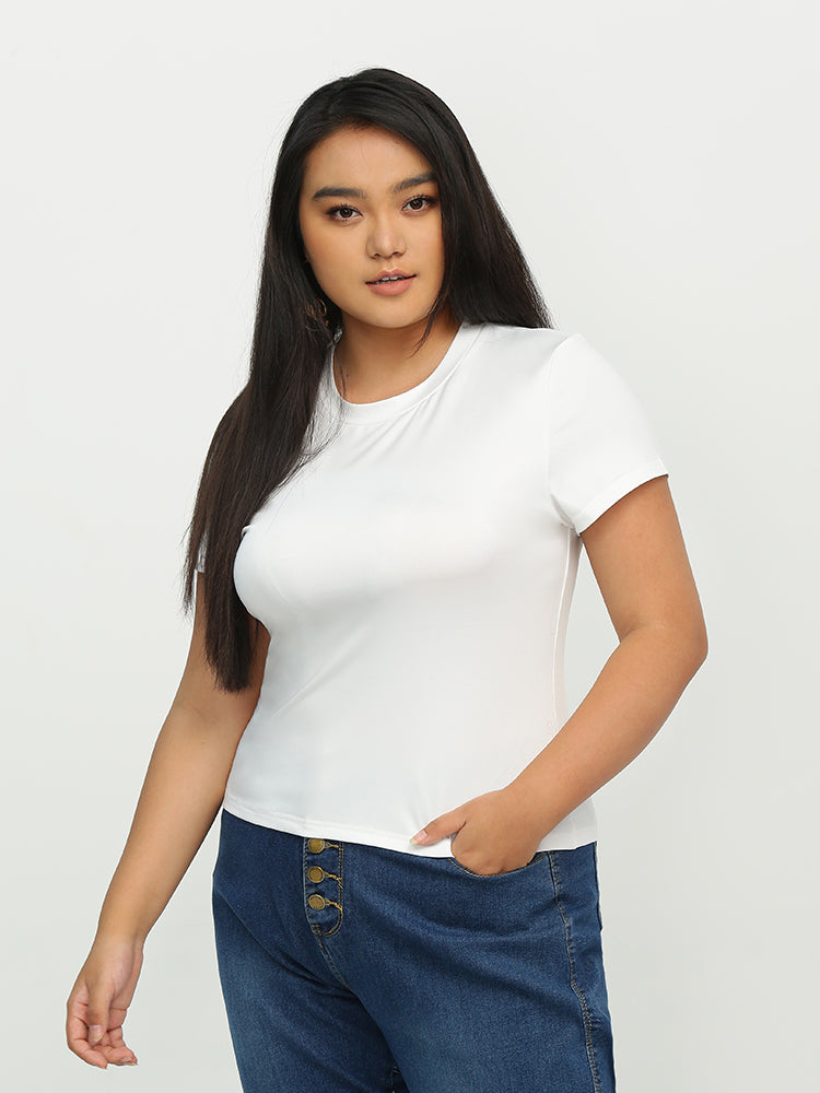 Round Neck Short Sleeve T-Shirt
