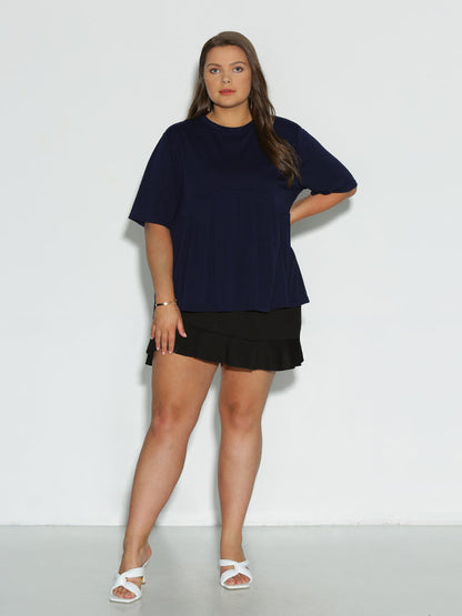 Tiered Short Sleeve T-Shirt