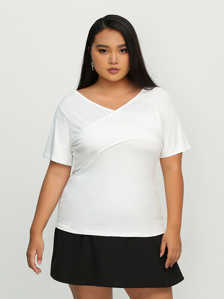 Double Layer Short Sleeve T-Shirt