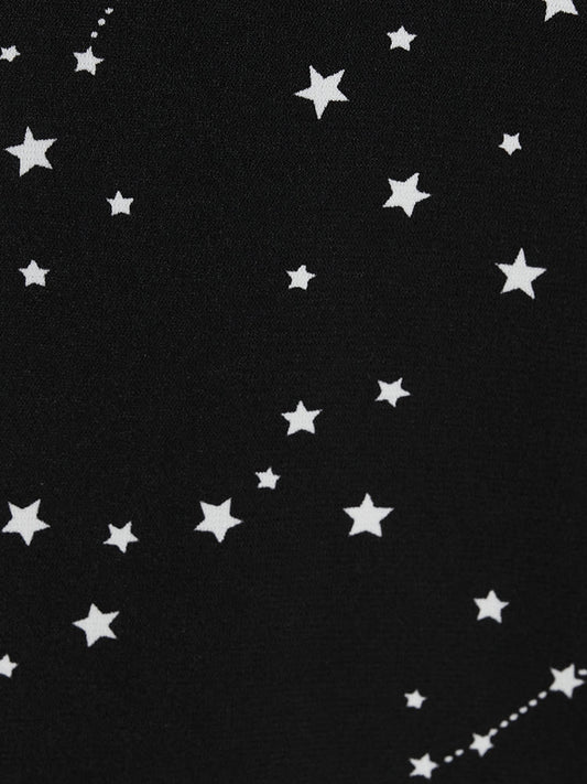 Star Print Sleeveless Cami Night Dress