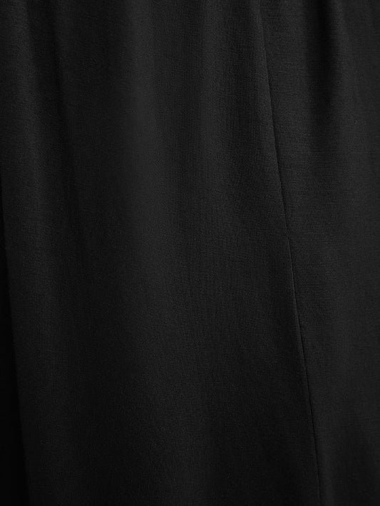 Solid Split Hem Lace Cami Night Dress