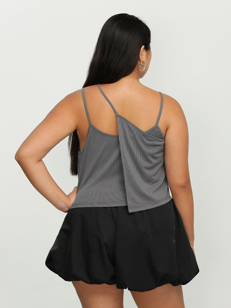 Layered Irregular Cami Top