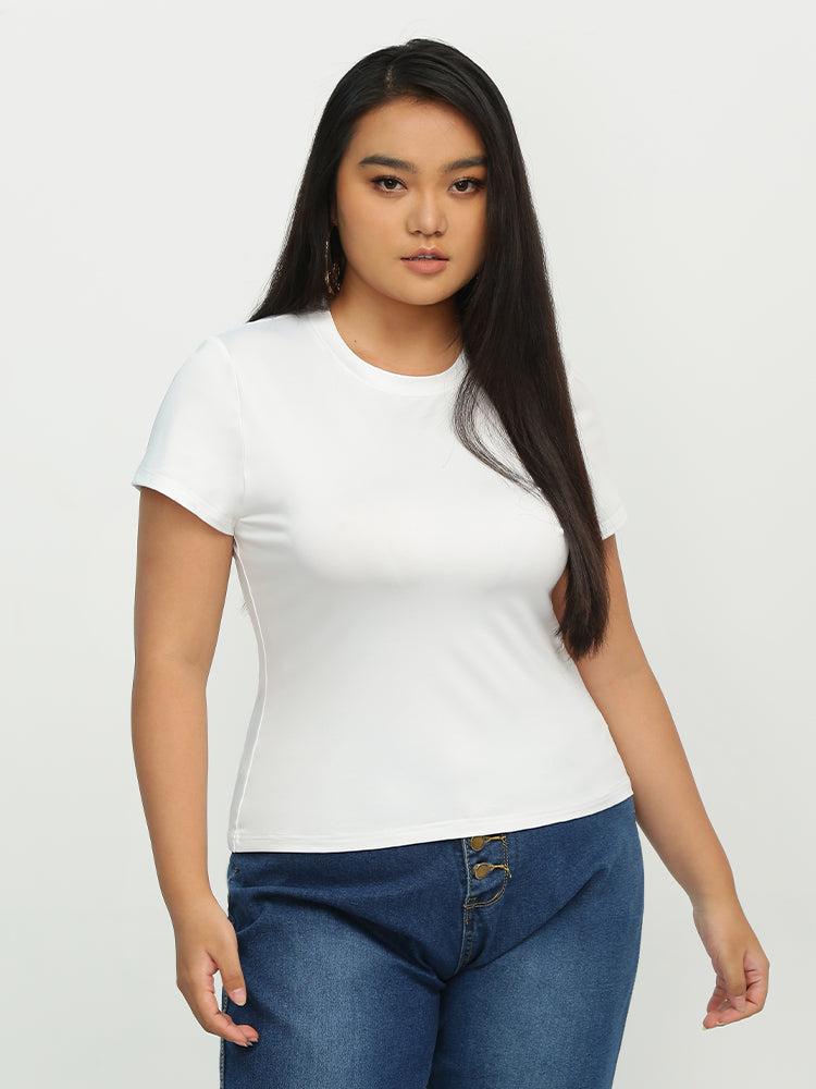 Round Neck Short Sleeve T-Shirt