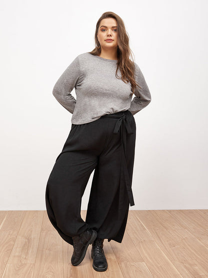 Sexy Knotted Backless T-shirt