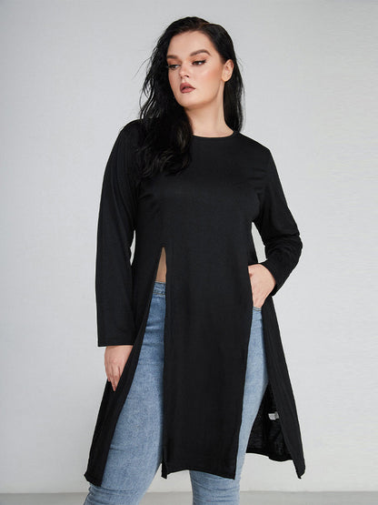 Split Tiered Regular T-shirt