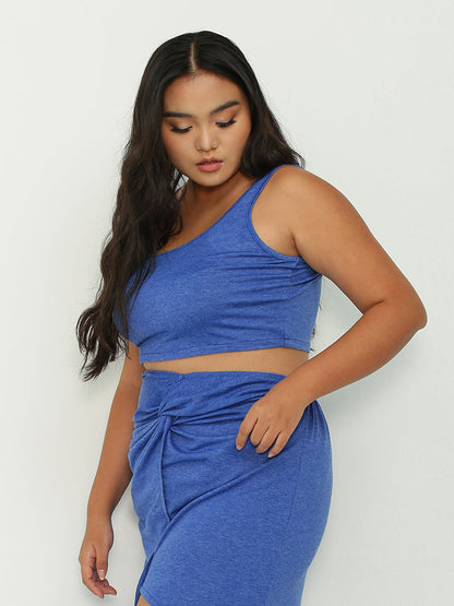 Short U-Neck Tank Top