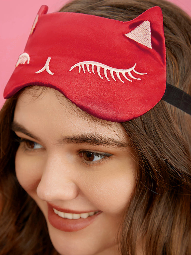 2 Pack Cat Design Eye Masks