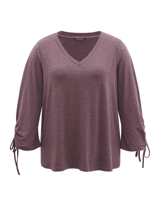 Supersoft Essentials Solid Drawstring T-shirt