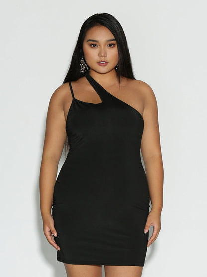 Cut Out One Shoulder Top