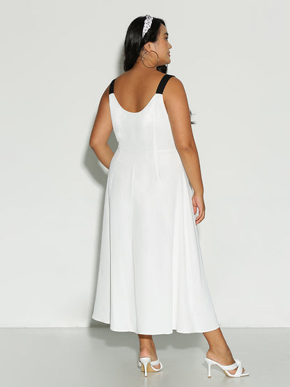 Ruched Tiered Maxi Dress