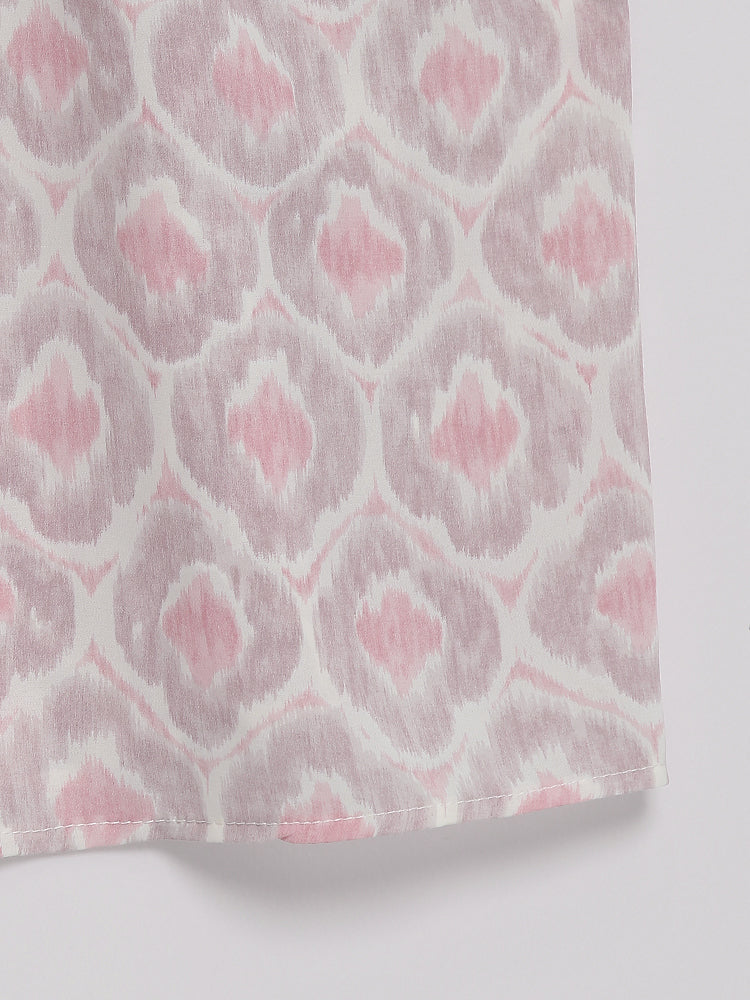 Floral Print Backless Romper