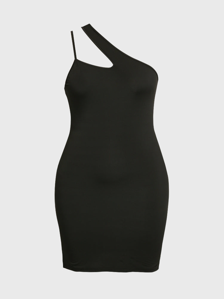 Cut Out One Shoulder Top