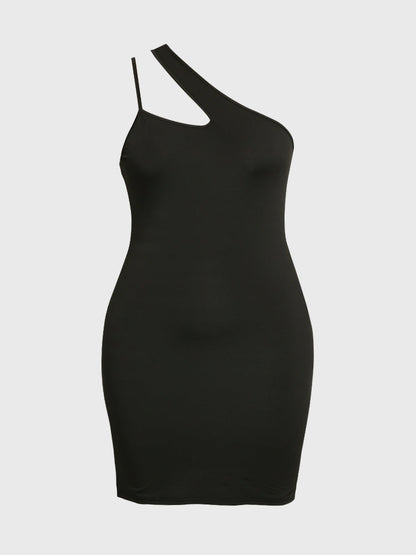 Cut Out One Shoulder Top