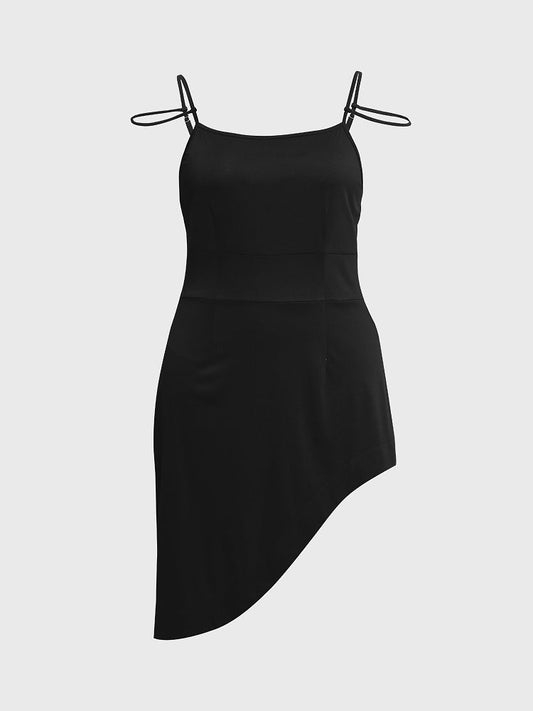 Irregular Hem Cami Dress
