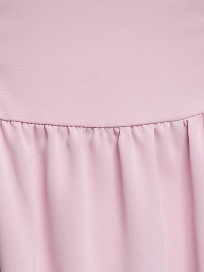 Tiered Puff Sleeve Dress