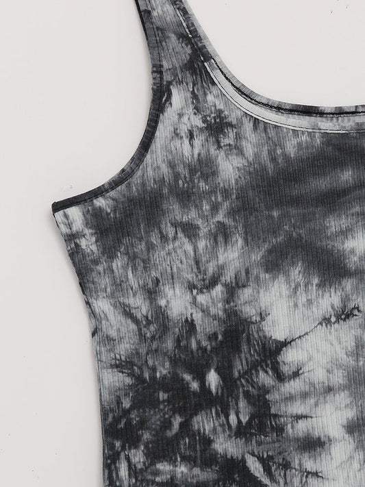 Tie Dye Sleeveless Top
