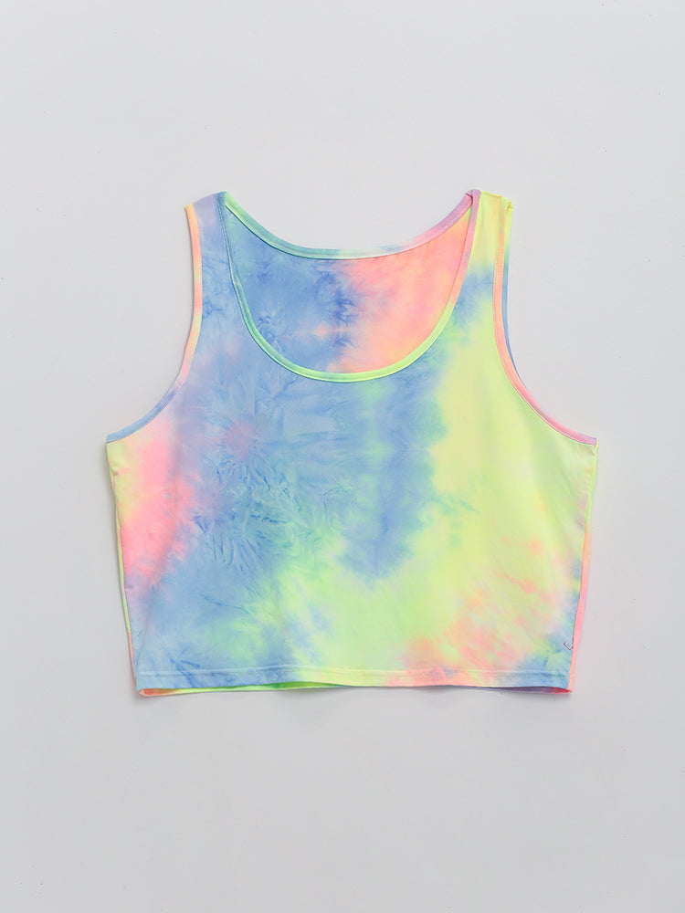 Tie Dye Sleeveless Top
