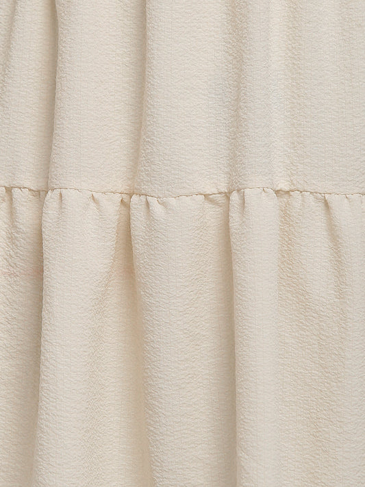 Ruffle Back Bowtie Dress