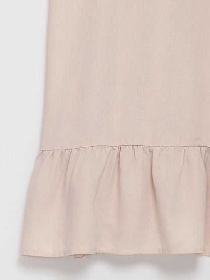 Tiered Hem Ruffle Cami Dress