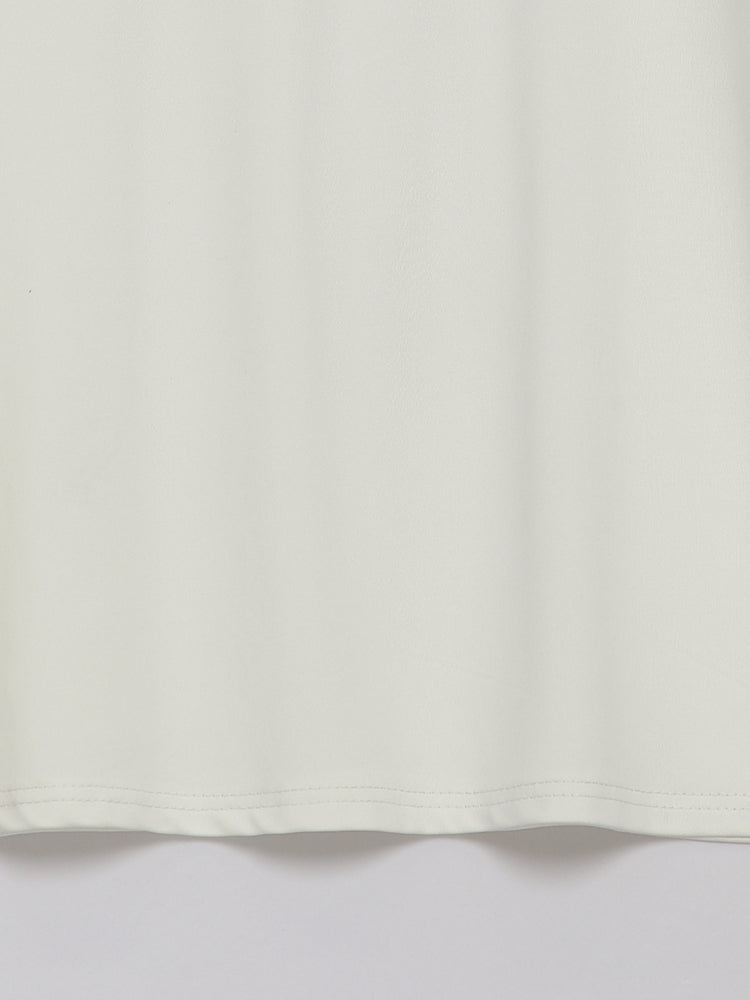 Frill Trim Pocket T-Shirt