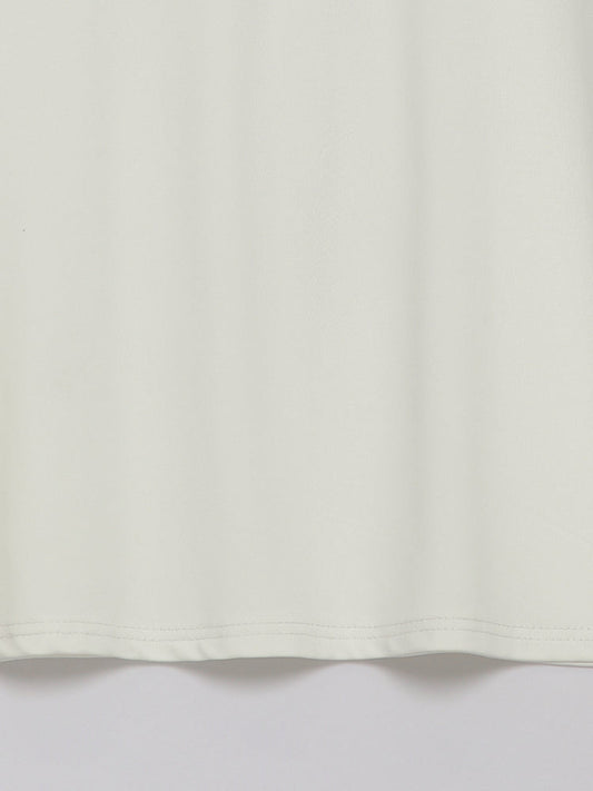 Frill Trim Pocket T-Shirt