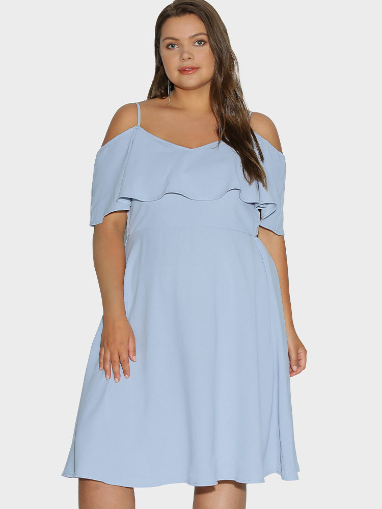 Off Shoulder Cami Dress