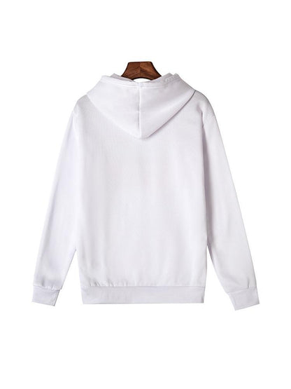 Cartoon Printed Kangaroo Pocket Hoodie