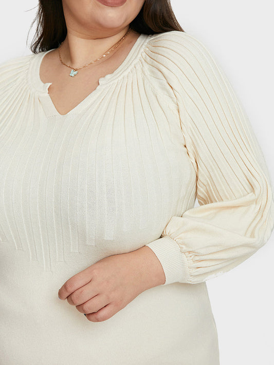 Bishop Sleeve Sweater Dress