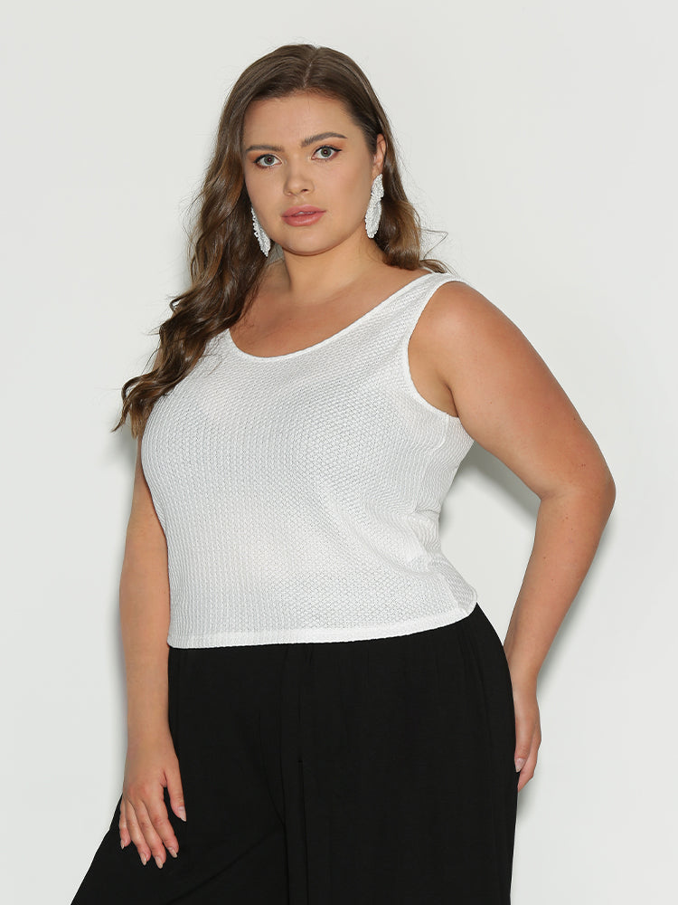 Backless Sleeveless Top