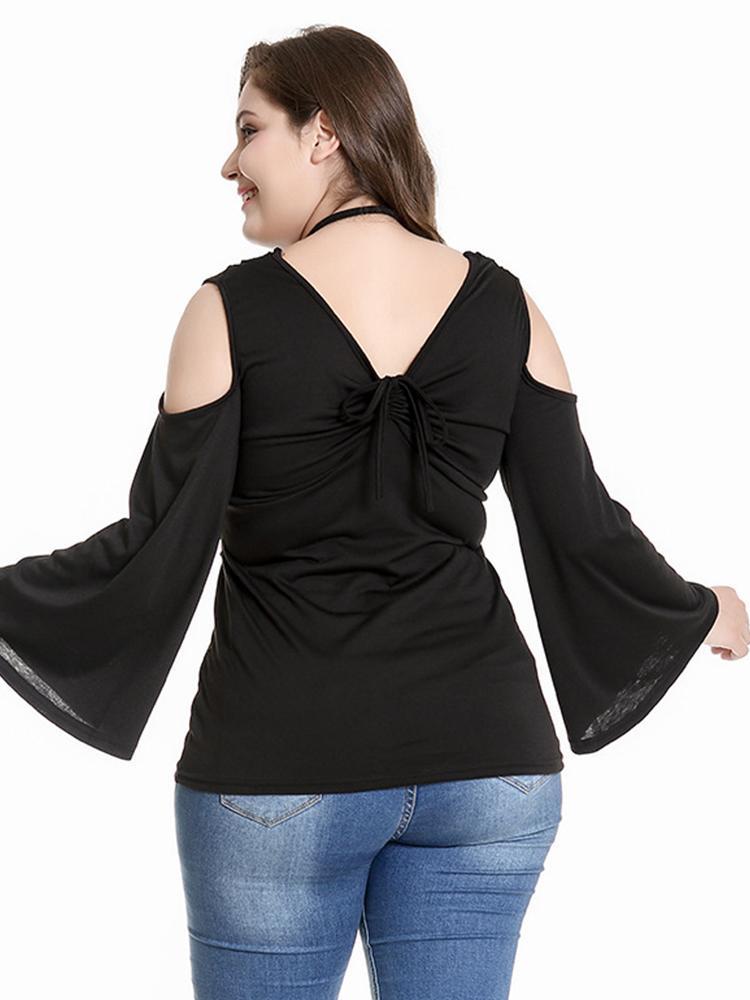 Lace Hollow Out Sexy Halter Top