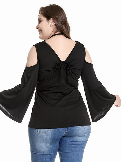 Lace Hollow Out Sexy Halter Top