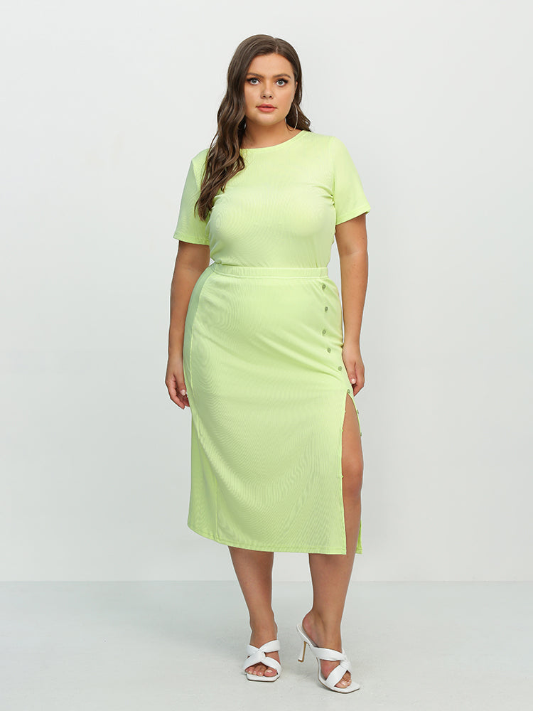 Backless Bowknot Short Sleeve T-Shirt