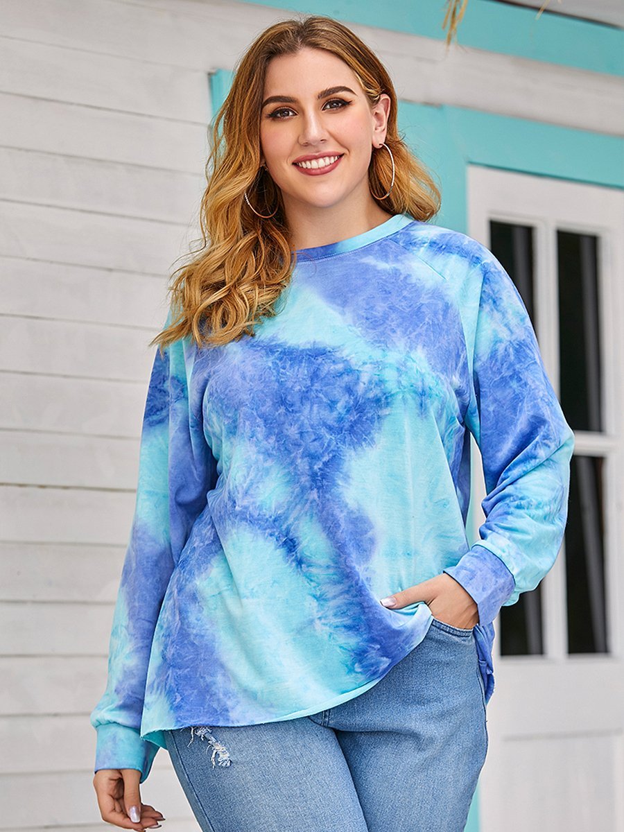 Tie Dye Round Neck T-shirt