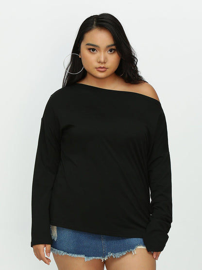 Off One Shoulder T-Shirt