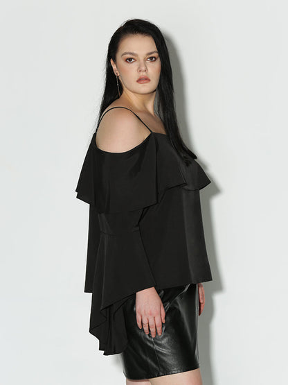 Off Shoulder Dolman Sleeve Top