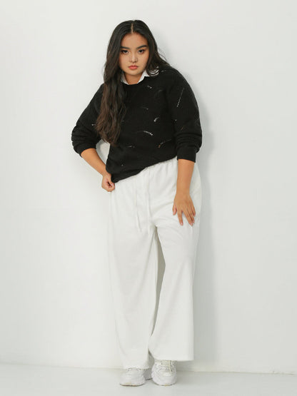 Hollow Out Casual Sweater