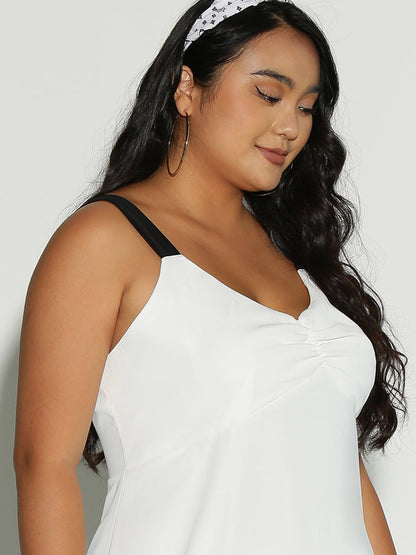 Ruched Tiered Maxi Dress