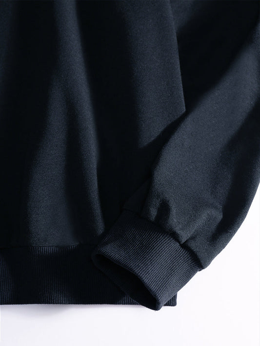 Arm Print Crew Neck Sweatshirt