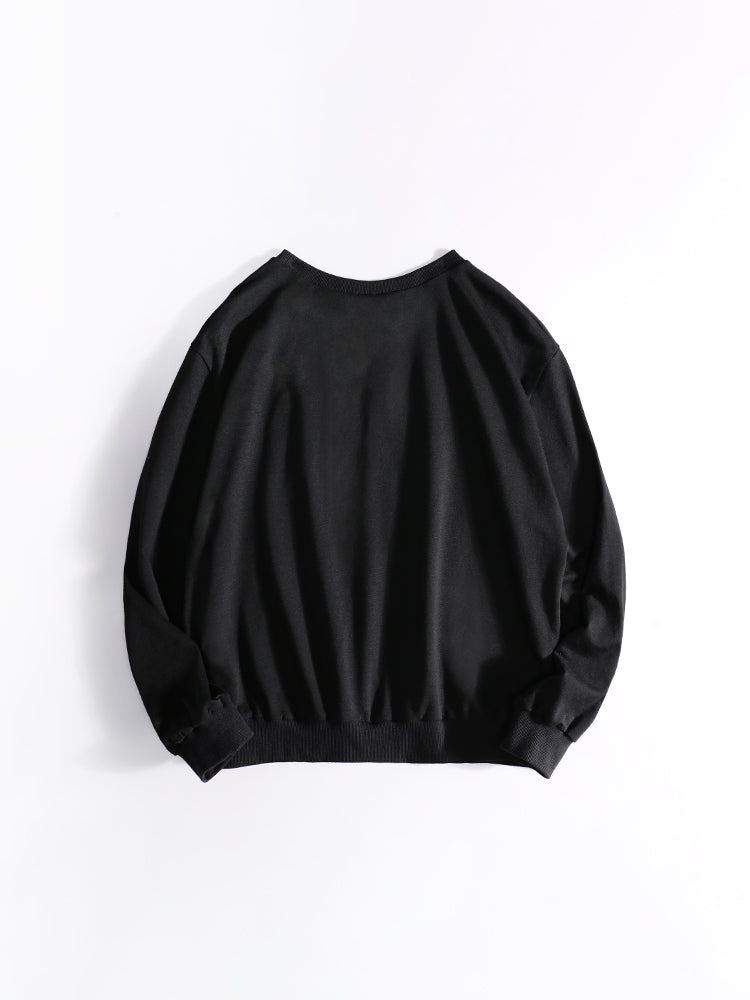 Butterfly Sunflower Print Sweatshirt