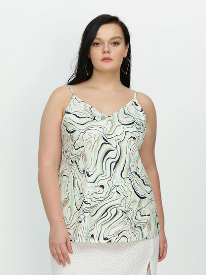 Twisted Painting Cami Top