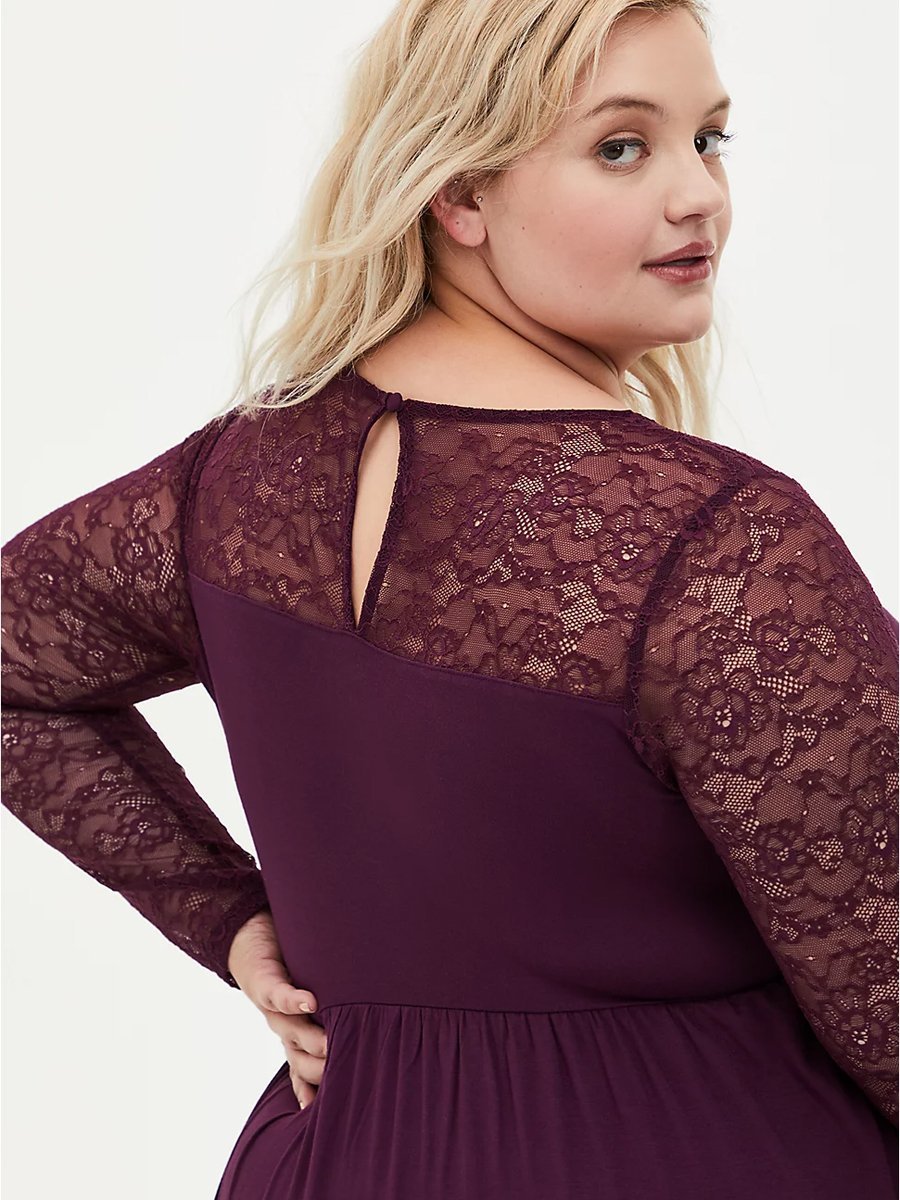 Lace Patchwork Cross Straps Top