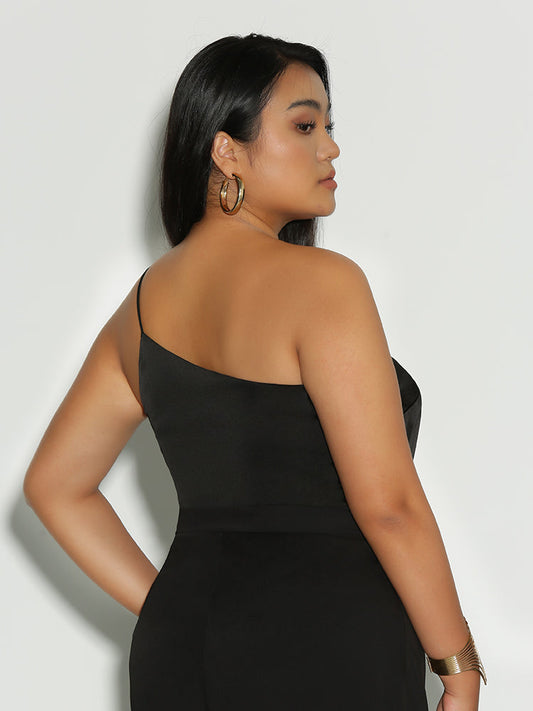 Cold Shoulder Solid Top