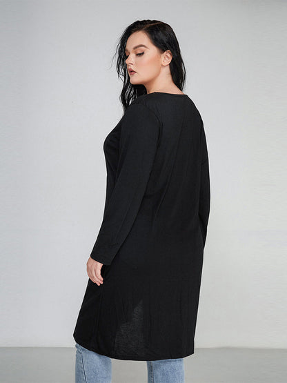 Split Tiered Regular T-shirt