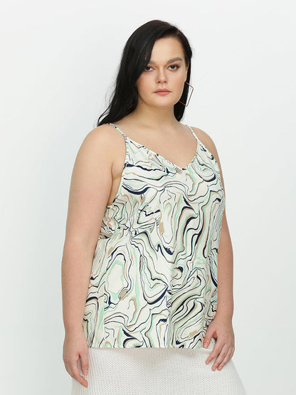 Twisted Painting Cami Top