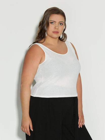 Backless Sleeveless Top