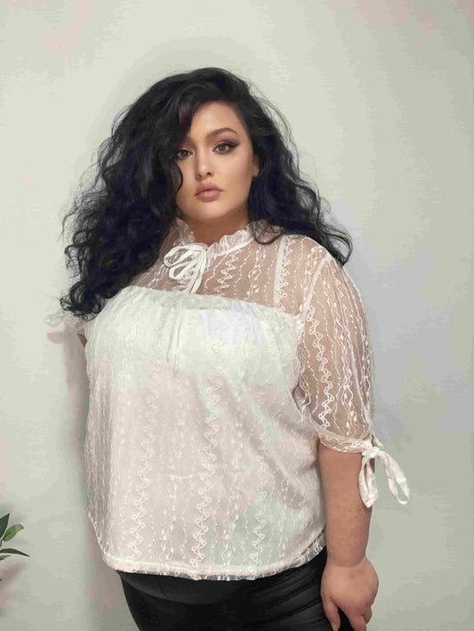 Drawstring Lace Tops