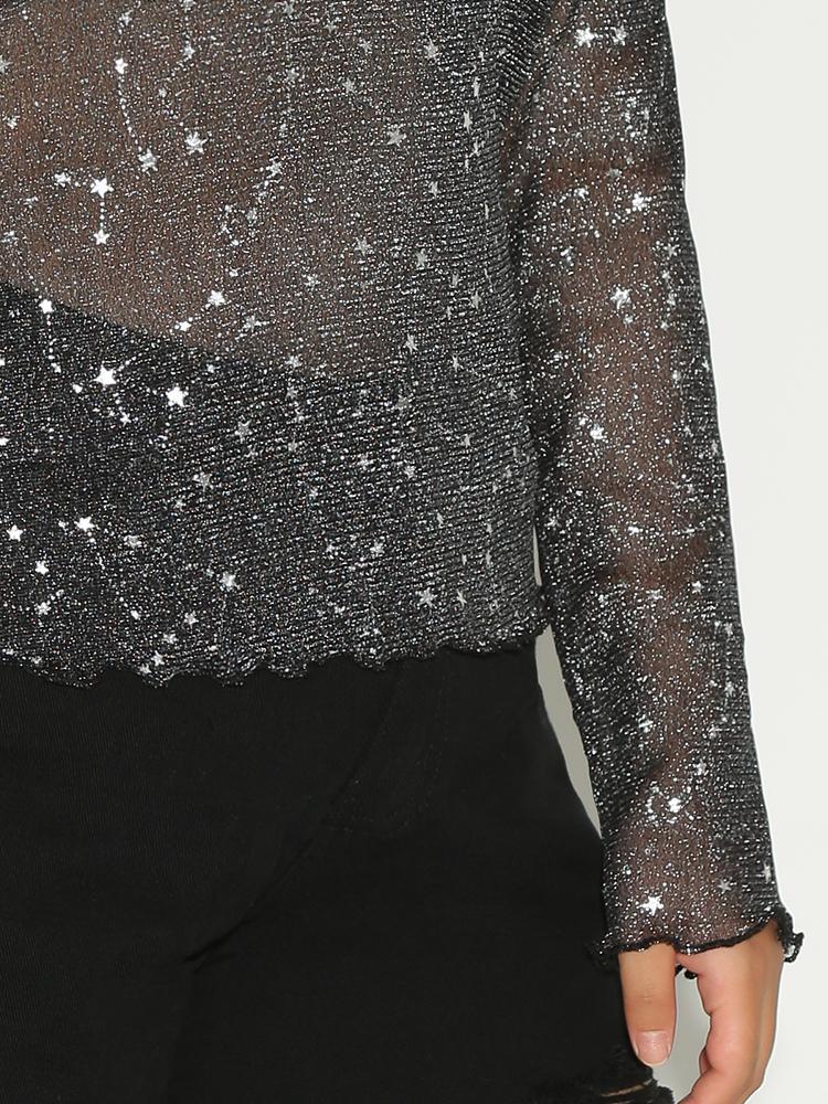 Constellation See Through T-Shirt