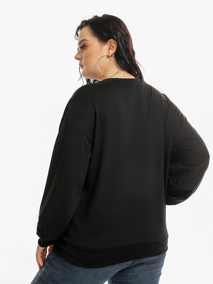 Badygirl Letter Print Sweatshirt